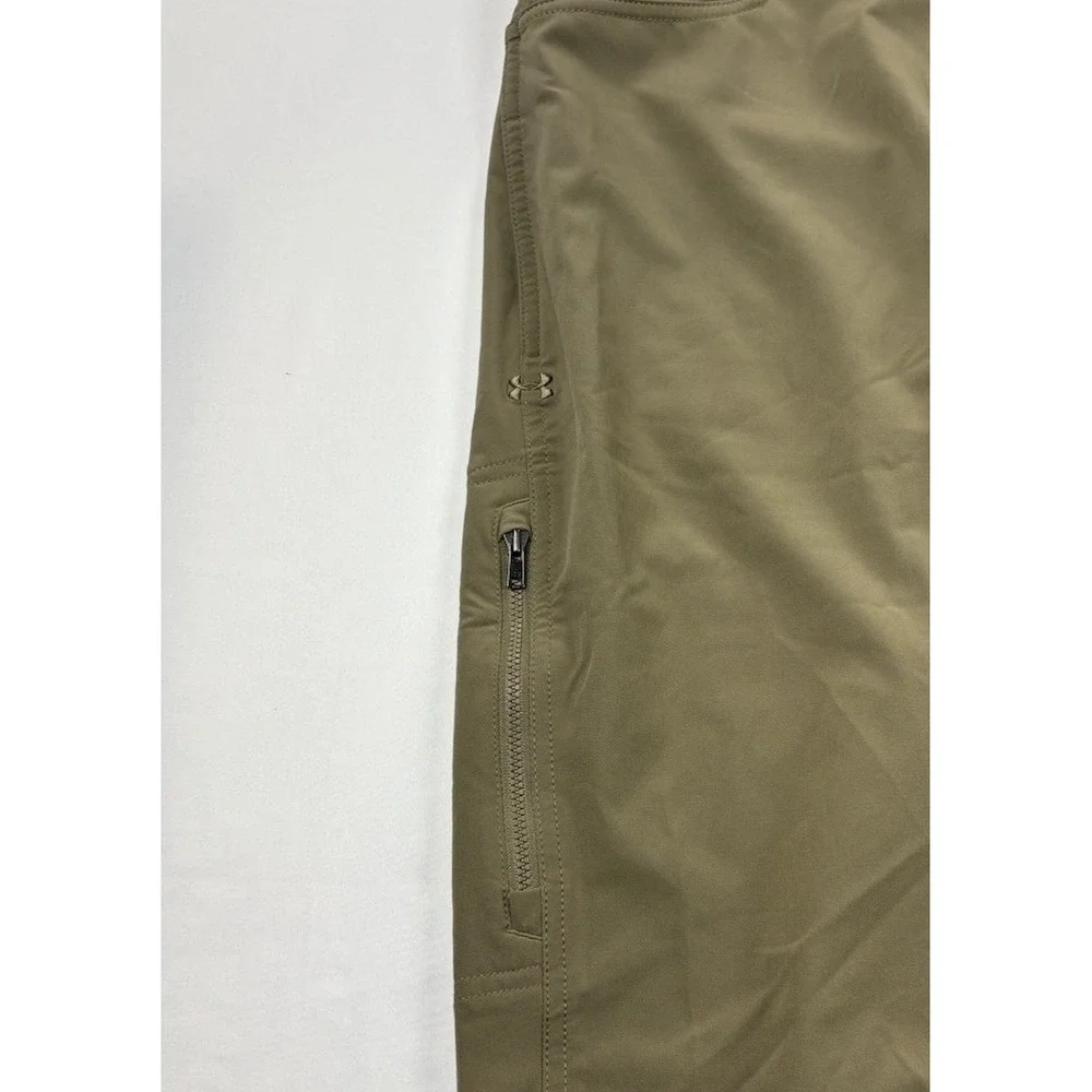 Under Armour Men's Pants Tan Tactical Utility Cargo Breathable Outdoor 34x34